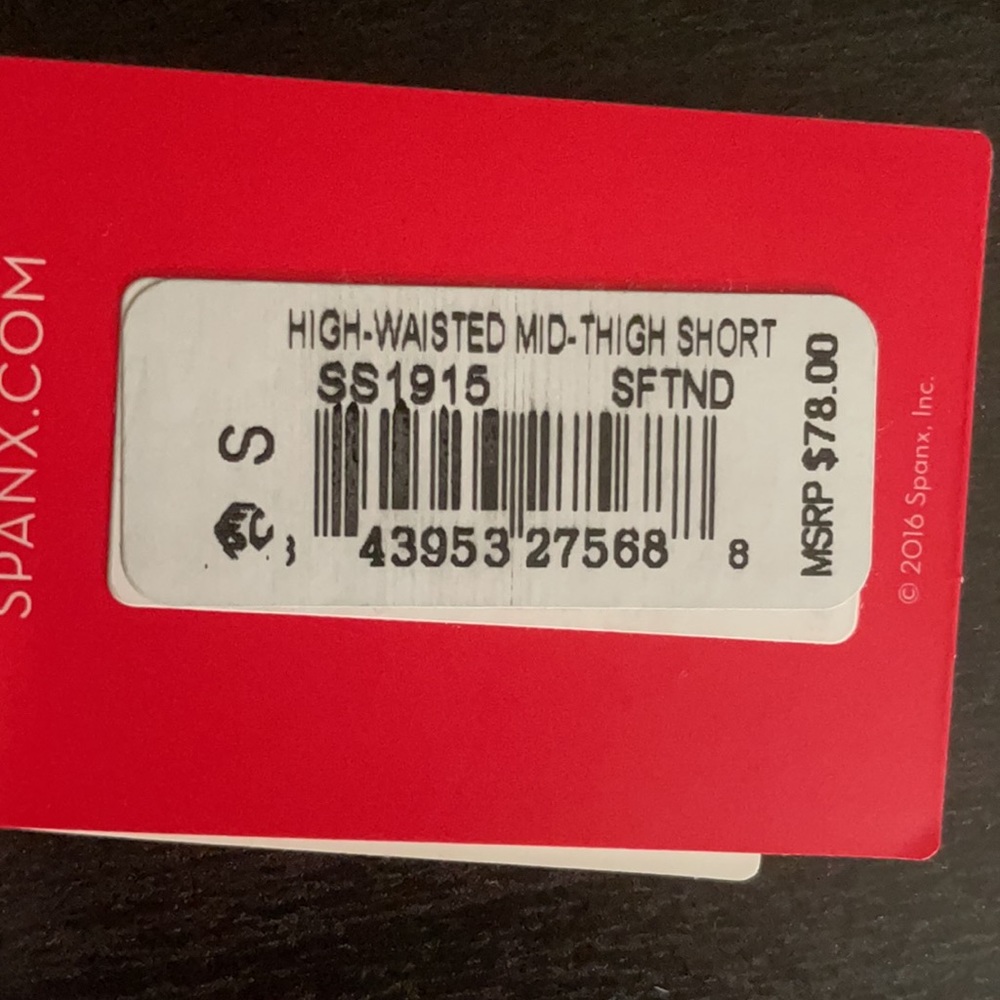 Spanx Oncore High-Waisted Mid-Thigh Short *NWT* - Picture 8 of 8